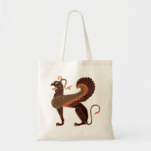 Bolsa Tote Grego Antigo Mitológico Griffin