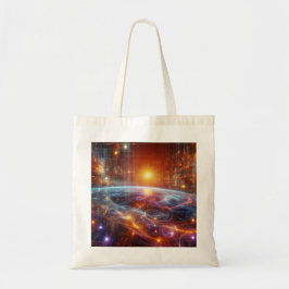 Bolsa Tote Grelha Quântica Iluminada