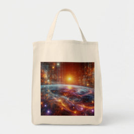 Bolsa Tote Grelha Quântica Iluminada
