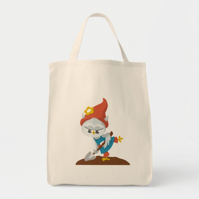 Bolsa Tote Greww no jardim (Frente)