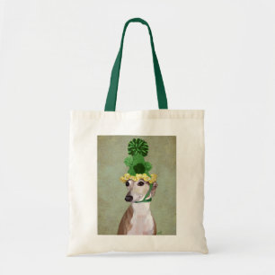 Bolsa Tote Greyhound em Chapéu Verde