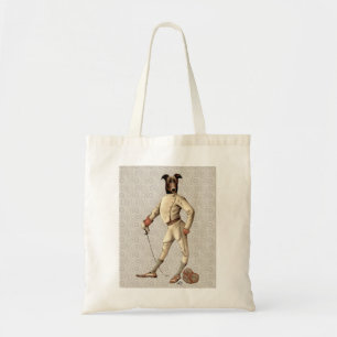 Bolsa Tote Greyhound Fencer no Cream Cheio 2