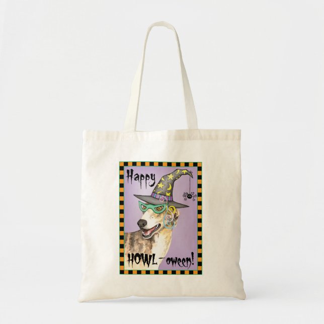 Bolsa Tote Greyhound Witch (Frente)