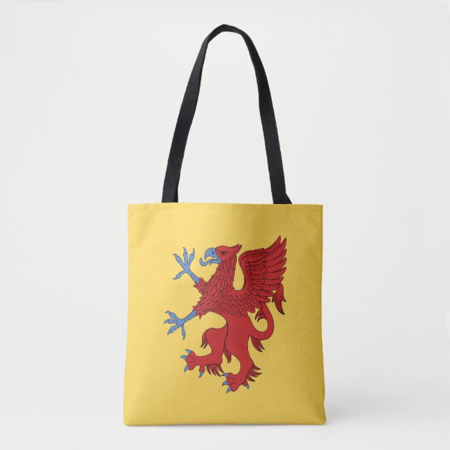 Bolsa Tote Griffin Rampant Gules (Frente)