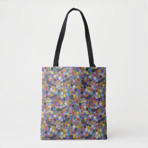 Bolsa Tote grilhões e picos