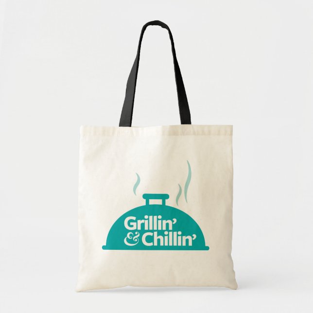 Bolsa Tote Grillin' & Chillin' (Frente)