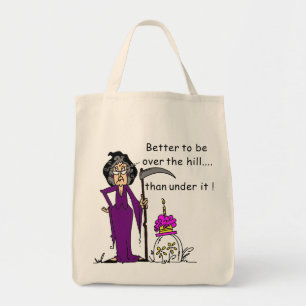 Bolsa Tote Grim Reaper Birthday Humor