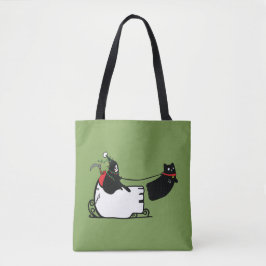 Bolsa Tote Grim Reaper Papai noel as Saudações dos Sasons