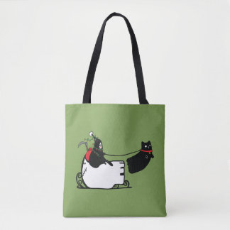Bolsa Tote Grim Reaper Papai noel as Saudações dos Sasons