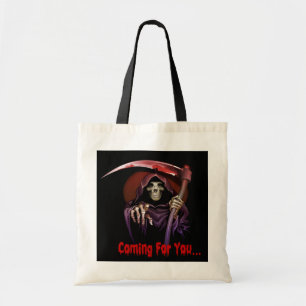 Bolsa Tote Grim Reaper Vem Para Você Halloween