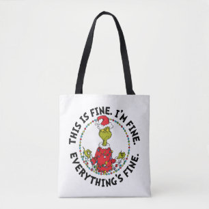 Bolsa Tote Grinch Tudo Bem