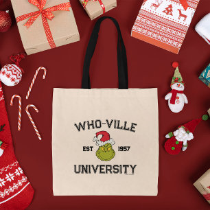 Bolsa Tote Grinch Universidade de Who-ville Est 1957