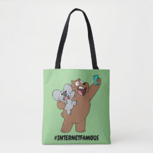 Bolsa Tote Grizz & Nom - #InternetFamous