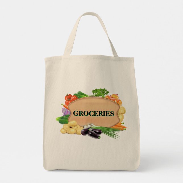 Bolsa Tote Grocery (Verso)
