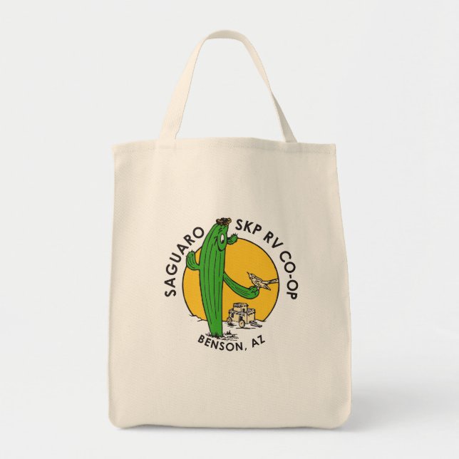 Bolsa Tote Grocery Tote Bag (Frente)