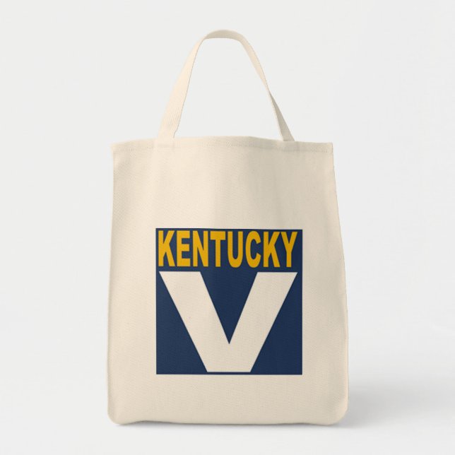 Bolsa Tote Grocery Tote KENTUCKY VICTORY (Frente)