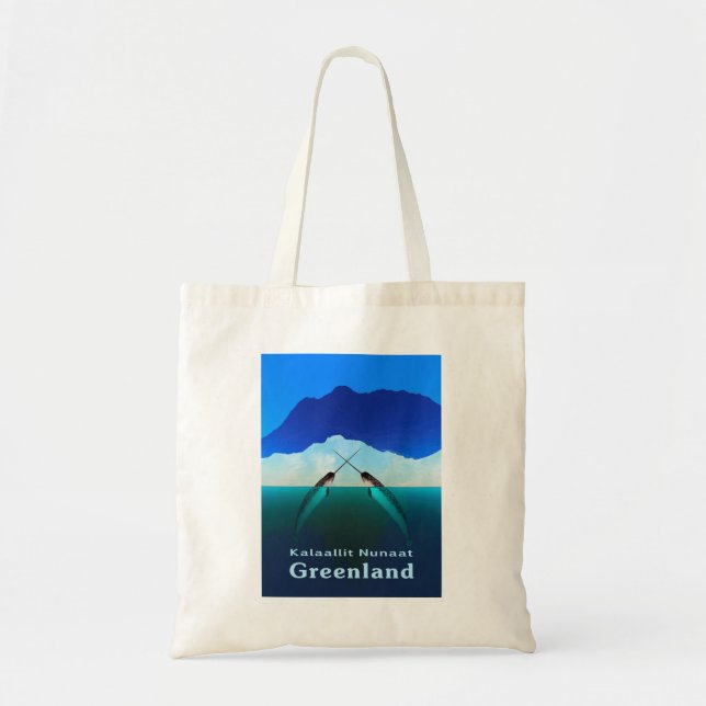 Bolsa Tote Groenlândia - Narwhal (Frente)