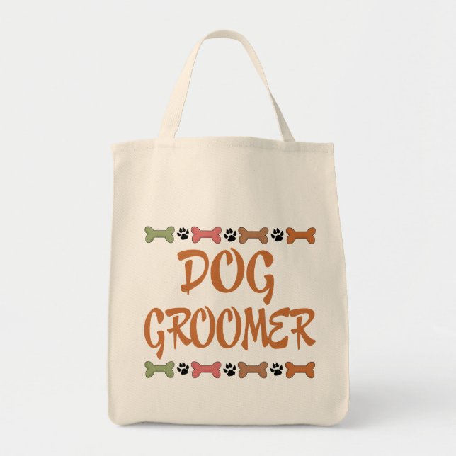 Bolsa Tote Groomer bonito do cão da ocupação do animal de (Frente)