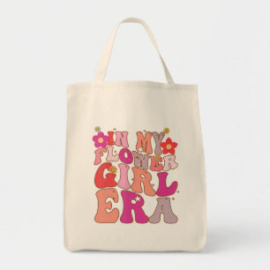 Bolsa Tote Groovin In My Flower Girl Era Retro Sister Toddler