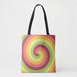 Bolsa Tote Groovy Citrus Swirl