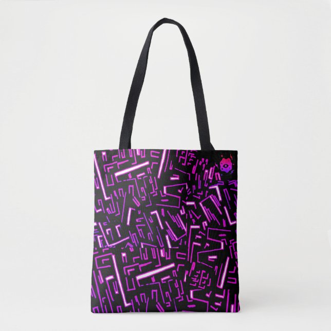 Bolsa Tote Groovy Fuchsia (Frente)