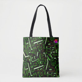 Bolsa Tote Groovy Green