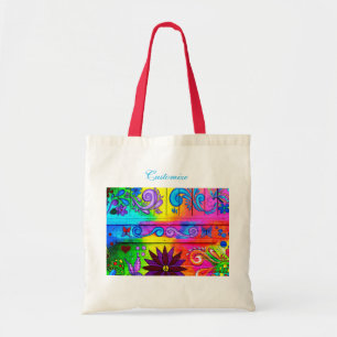 Bolsa Tote Groovy hippie Thunder_Cove