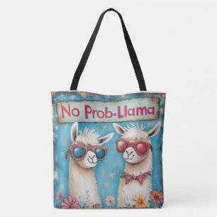 Bolsa Tote Groovy Llama Squad