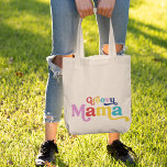 Bolsa Tote Groovy Mama Colorful<br><div class="desc">Groovy Mama Tote Bag! Design apresenta texto retrorcolorido.</div>