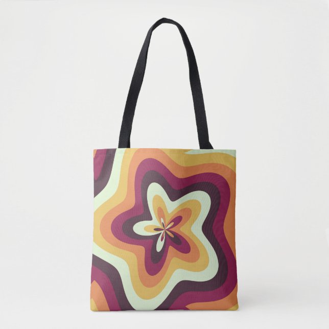 Bolsa Tote Groovy Pulso Petal (Frente)