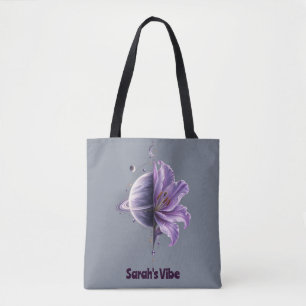 Bolsa Tote Groovy Sarcástico Desde o Nascimento Assustador Po