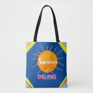 Bolsa Tote Groovy Summer Dreams Sunshine