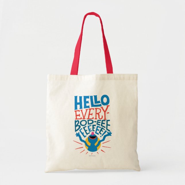 Bolsa Tote Grover Hello (Frente)