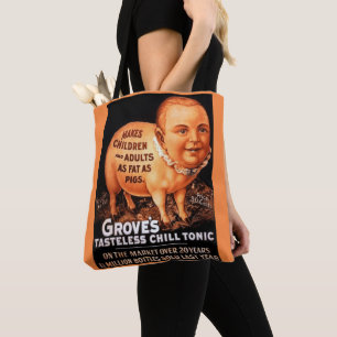Bolsa Tote Groves Tonic torna as crianças e os adultos gordo