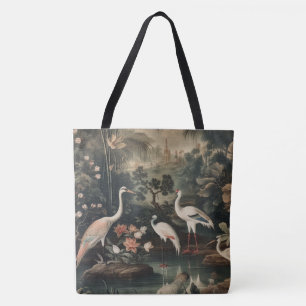 Bolsa Tote gruas e palácios nos trópicos