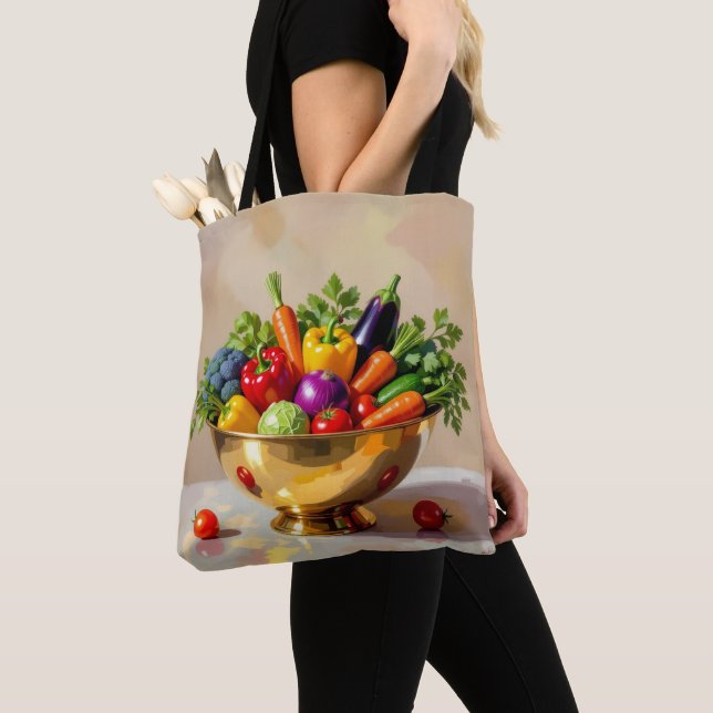 Bolsa Tote „Grüne Kraft – Das Leben aus der Erde“ (Close Up)