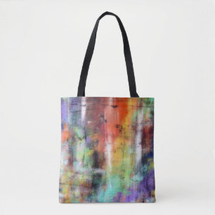 Bolsa Tote Grunge artístico