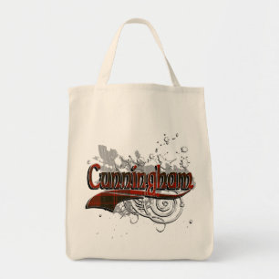 Bolsa Tote Grunge do Tartan de Cunningham