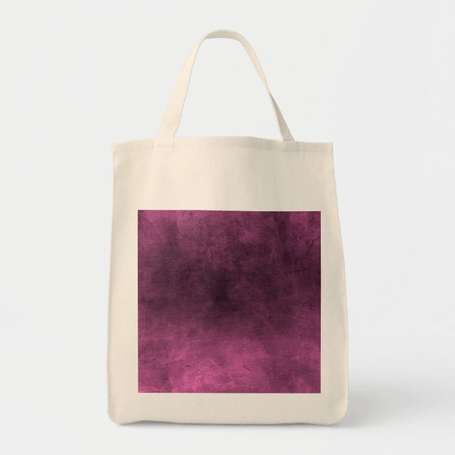 Bolsa Tote Grunge Escuro - Rosa (Frente)