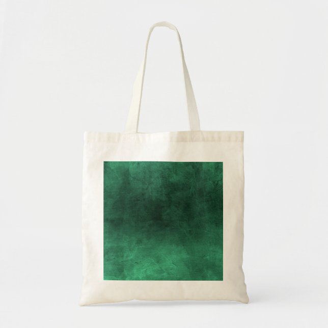 Bolsa Tote Grunge Escuro - Verde (Frente)