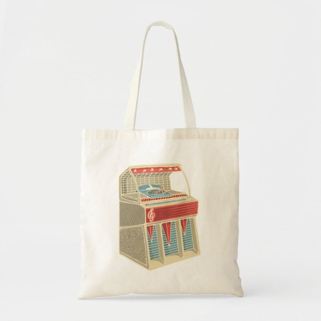 Bolsa Tote Grunge Jukebox (Frente)