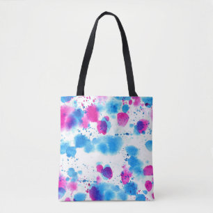 Bolsa Tote Grunge Mantém Textura De Aquarela