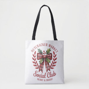 Bolsa Tote Grupo de Mercado de Compras Nutcracker Social Club