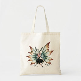 Bolsa Tote Guardiã Fada Fofa na Floresta Mágica