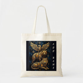 Bolsa Tote Guardiões Totem — Águia, Urso e Lobo