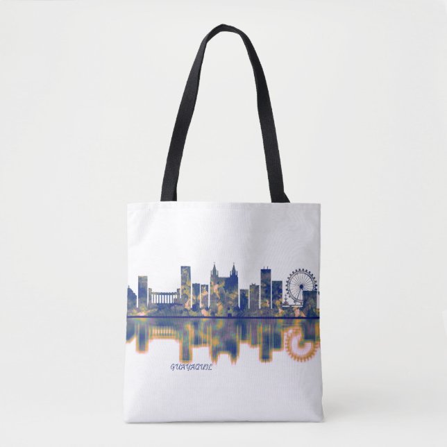 Bolsa Tote Guayaquil Skyline (Frente)