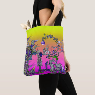 BOLSA TOTE GUERRA BESTIÁRIA MEDIEVAL, NOITES,ESQUEMAS GIGANT