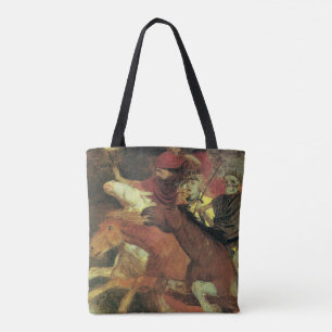 Bolsa Tote Guerra de Arnold Bocklin, simbolismo venenoso de a