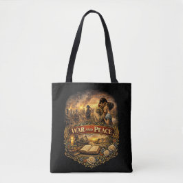 Bolsa Tote Guerra e Paz