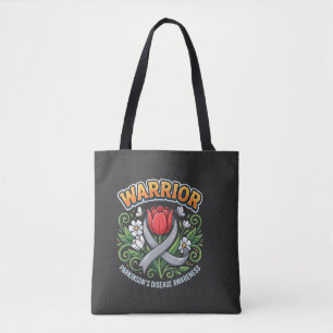 Bolsa Tote Guerreiro da Consciencialização da Doença de Parki